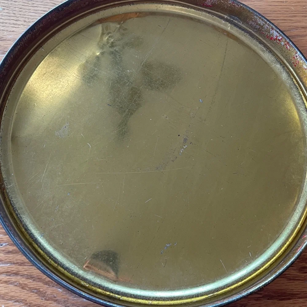 Vintage Ship Design Round Tin 🌺 - Picture 3 of 4